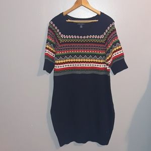 TOMMY HILFIGER SWEATER DRESS IN LARGE